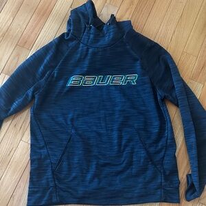Bauer Navy Hoodie with Logo men’s small